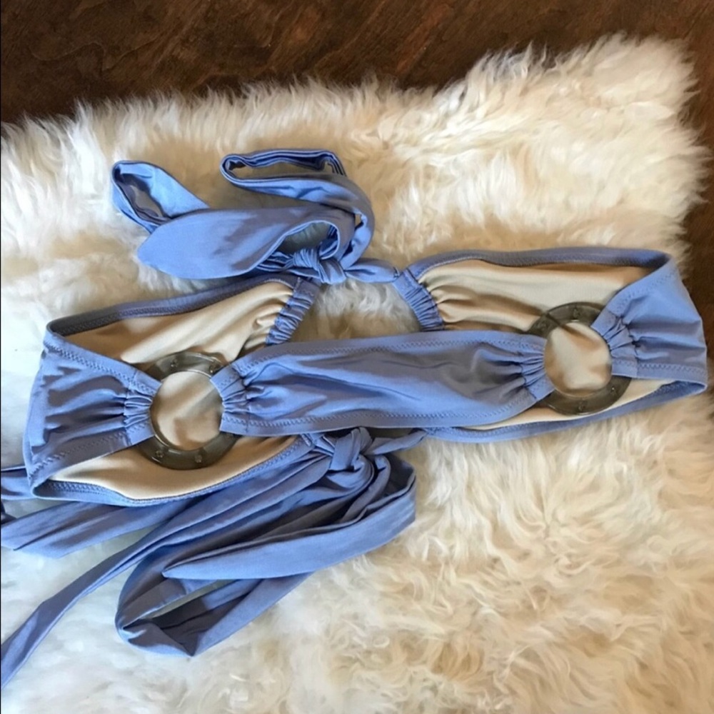 Victoria secret periwinkle swim suit 🥣 - Picture 2 of 3